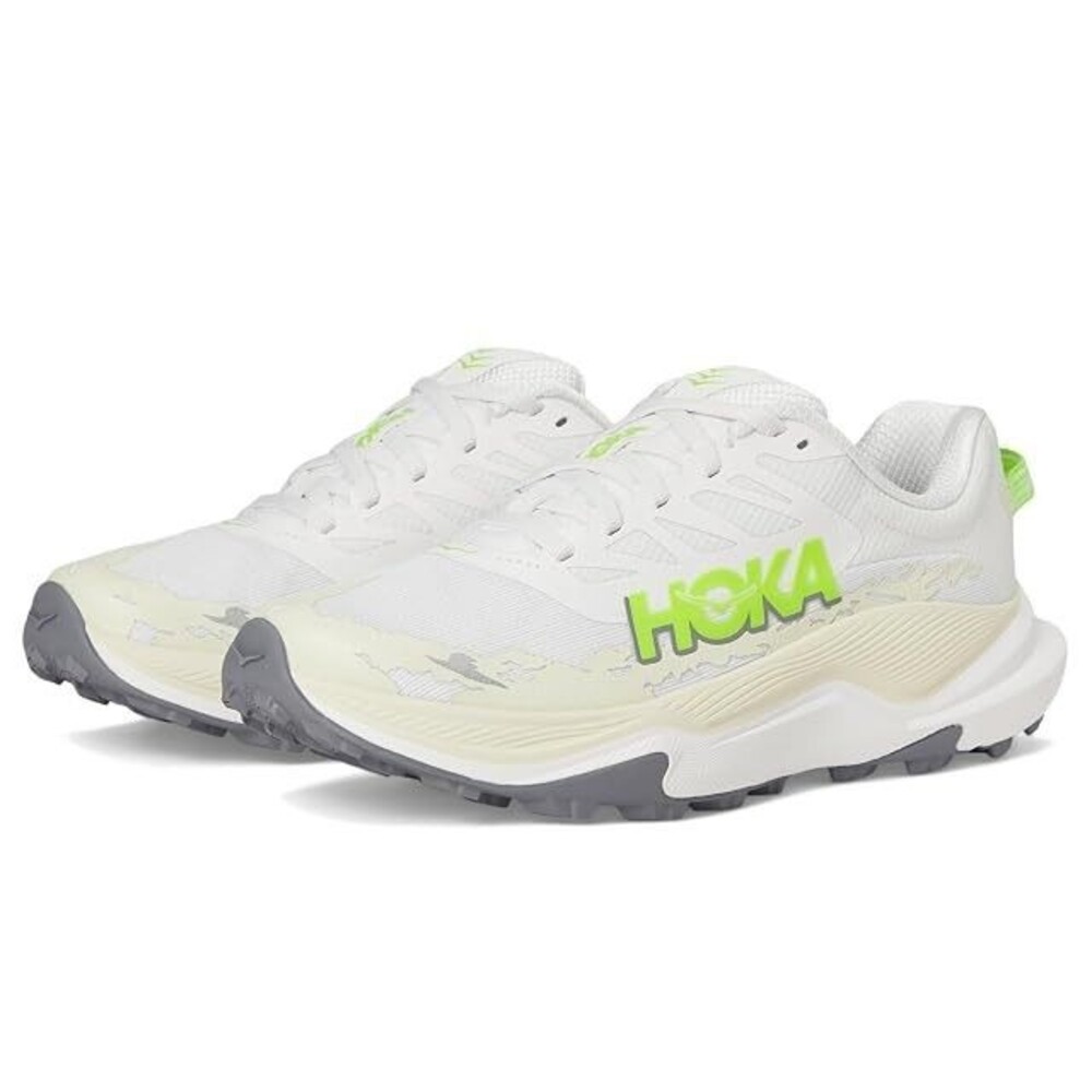 Hoka Women's Torrent 4 Running Athletic Sneakers WNL White Neon Lime NIB SZ 7 B